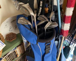 Ping Eye Irons and Calloway Bag $ 100.00