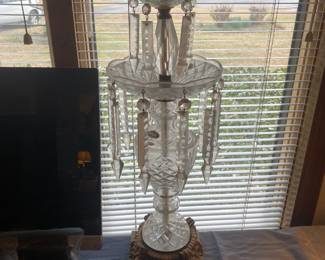 Crystal Lamp $ 120.00