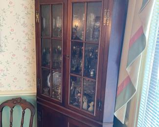 Antique Corner Cabinet - $ 228.00