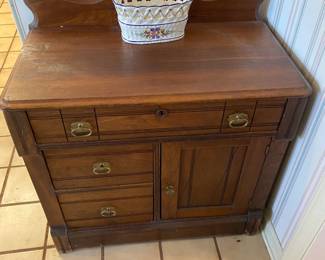 1 Drawer Antique Cabinet $ 98.00