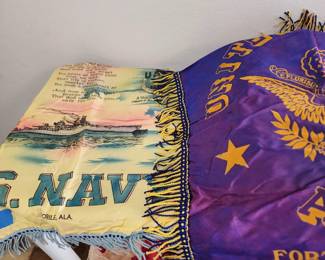 Navy sweetheart pillow covers 