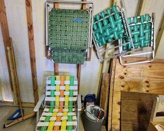 Lawn chairs in excellent condition