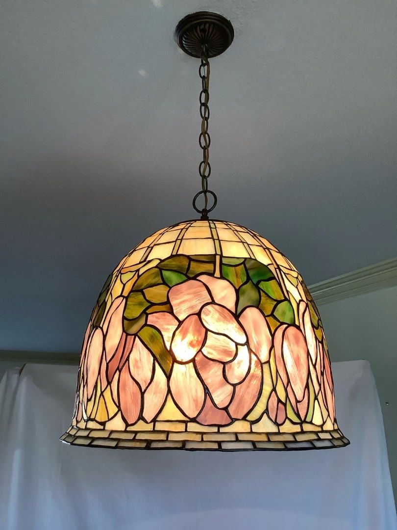  01 Tiffany Style Ceiling Lamp 