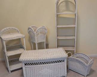 Wicker storage 