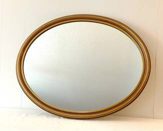 Gold Brown Trim Mirror