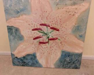 Tiger Lily Canvas