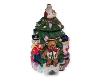 Spode Christmas Cookie Jar