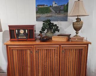 Very Nice three door cabinet
