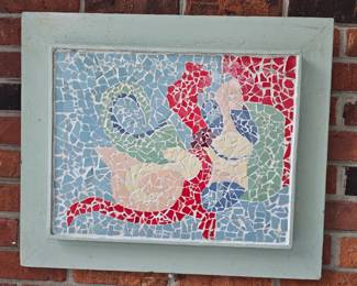 Additional Outside Framed Mosaic Art