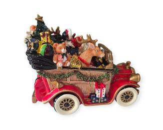 Fitz and Floyd "Classic Car" music box