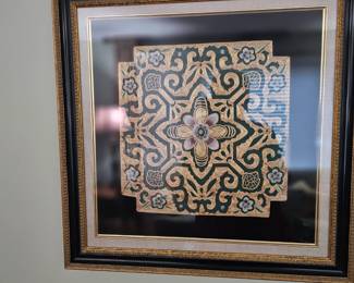 Framed Silk