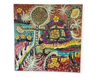 Very Large ORIGINAL ABSTRACT ON CANVAS
