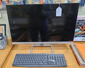 HP monitor and keyboard