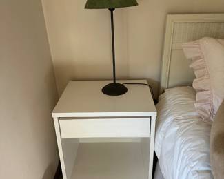 Side Table, Lamp