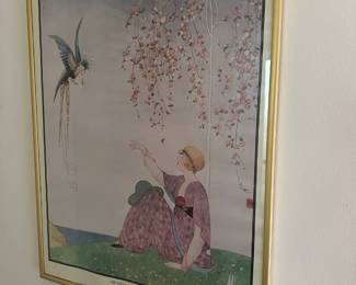 Framed Print From Vogue Cover "Spring Millinery"