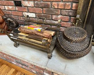 Log Holder, Basket