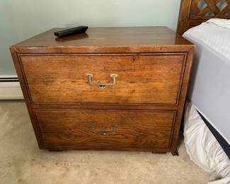 Pair of Vintage Henredon Artefacts Side Tables