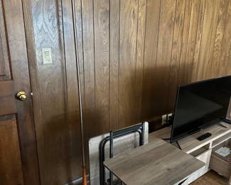 Floor Lamp, TV Trays