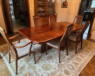 Mid Century Dining Table w/ Chairs