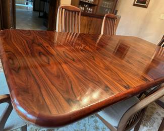Mid Century Dining Table w/ Chairs