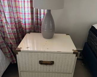 Side Table, Lamp