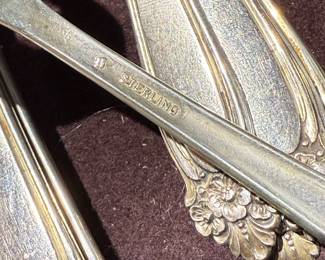 1950's STERLING SILVER Flatware International "Joy" Pattern