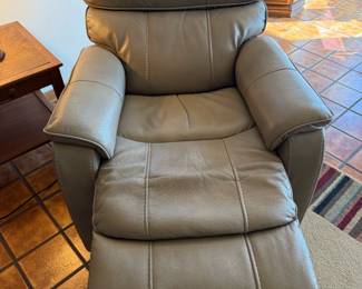 Powered Leather Recliner