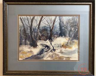 Original Signed Watercolor