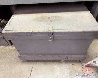 Vintage Handmade Tool Chest 