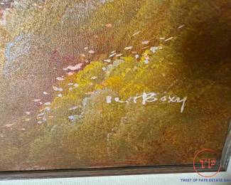 Original Signed Oil on Canvas