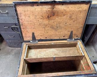 Vintage Handmade Tool Chest 
