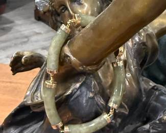 Jade and 14K GOLD Bracelet