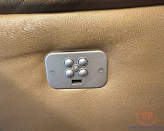 Powered Leather Recliner