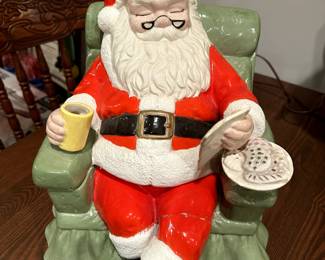 COOKIE JAR SANTA