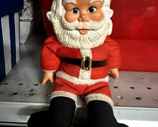 VINTAGE BEAN BAG SANTA