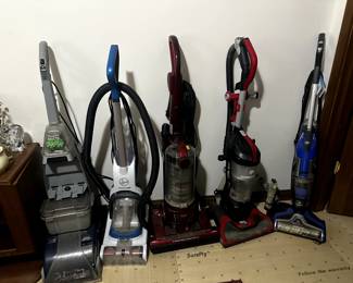 SWEEPERS AND CARPET CLEANER