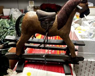 GLIDER ROCKING HORSE