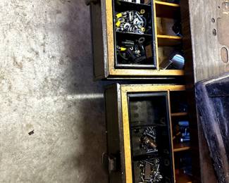 VINTAGE CASH REGISTER DRAWER CABINET III OPEN