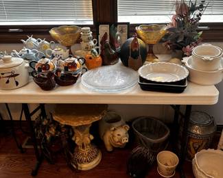 MISC. TEA CUPS AND TEA POT SETS