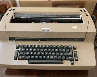 Vintage IBM typewriter