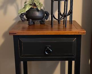 Black Side Table 