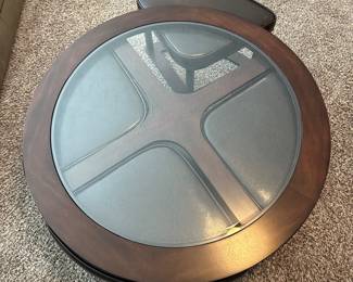 Coffee Table with Nesting Stools 
