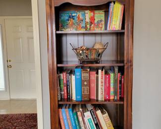 Bookcase, cookbooks
