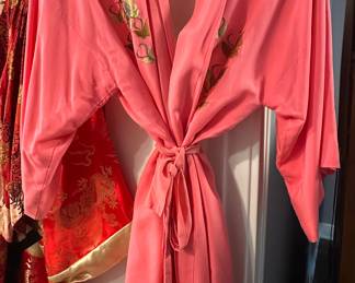 Silk Pink Kimono