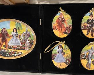 Barbie Wizard of Oz Ornaments and Plate