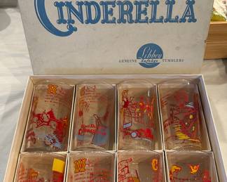 1950s Libbey Cinderella Glasses 