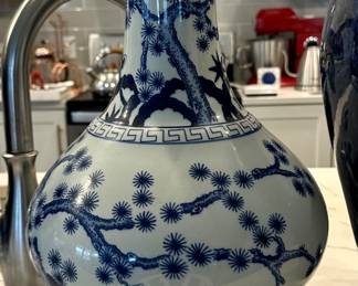 Ballard Designs Chinoiserie Style Vase 