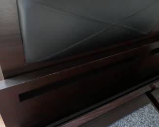 MICHAEL WEISS MODERNISM KING SIZE BED 82" WIDE, 50" TALL HEADBOARD