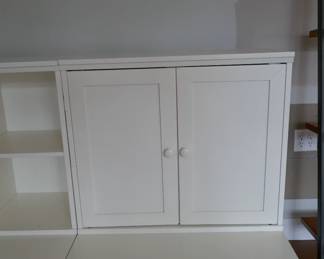 POTTERY BARN 3 units storage. Each measure 29" x21" x 40"