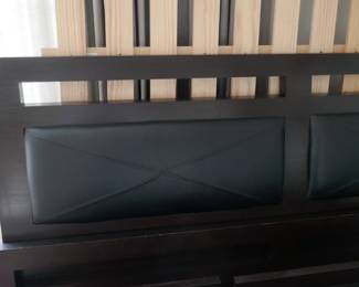 MICHAEL WEISS MODERNISM KING SIZE BED 82" WIDE, 50" TALL HEADBOARD